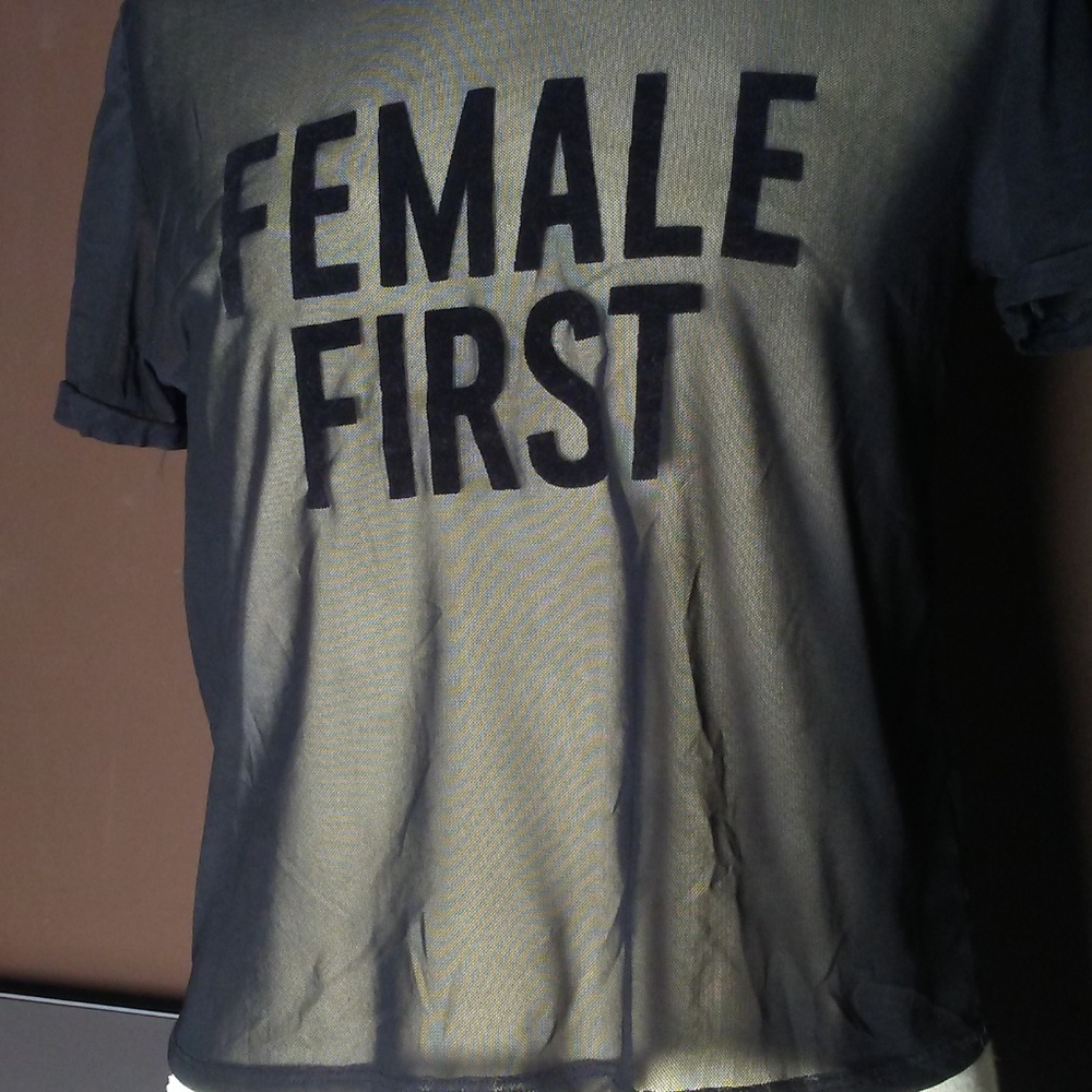 FEMALE FIRST SEE THRU TOP SMALL